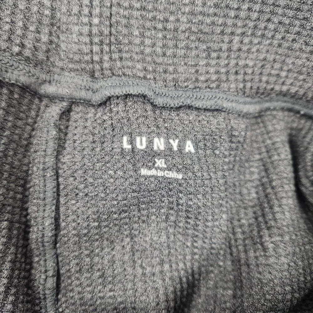 Lunya Restore Thermal Draped Jogger in Mellow Gray Heather Size XL NWOT